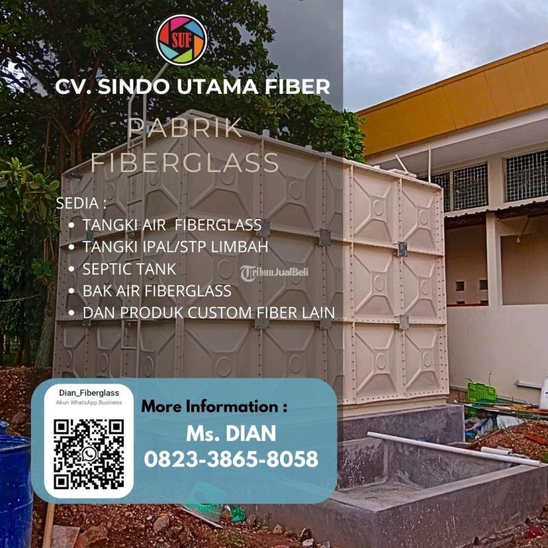 Roof Tank Panel FRP Fiberglass 10000 Liter - Kendal