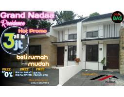 Dijual Rumah Grand Nadaa Residence Cluster Exclusive Perumahan Murah - Bogor