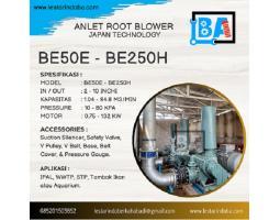 Jual Mesin Root Blower, untuk STP, IPAL, WWTP, 2 inchi 2HP, Anlet - Surabaya