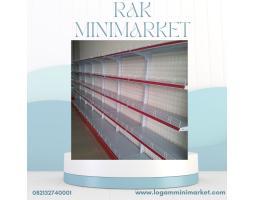 Rak Minimarket Terpercaya Logam - Sorong 