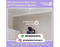 Penyedia Wallpaper Vinyl Motif Kekinian - Malang 