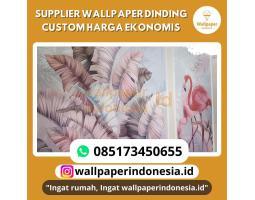 Supplier Wallpaper Dinding Custom Harga Ekonomis - Malang 