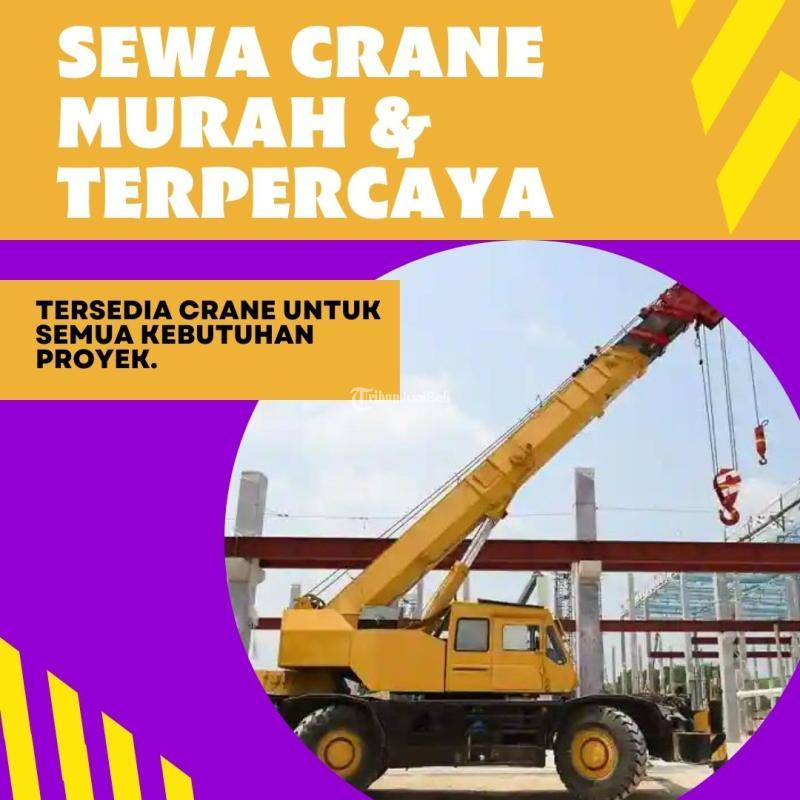 Layanan Sewa Crane Terpercaya di Pondok Ranji - Tangerang Selatan