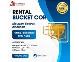 Jasa Rental atau Sewa Bucket Cor, Murah Bisa Nego - Semarang 