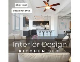 Kitchen Set Modern, Dapur Fungsional Dan Stylish - Jember