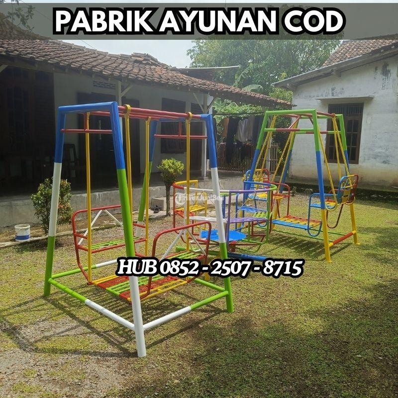 Suplier Mainan Anak Seluncuran dan Ayunan Area Poncol - Magetan