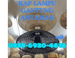 Kap Lampu Gantung Anyaman - Bantul