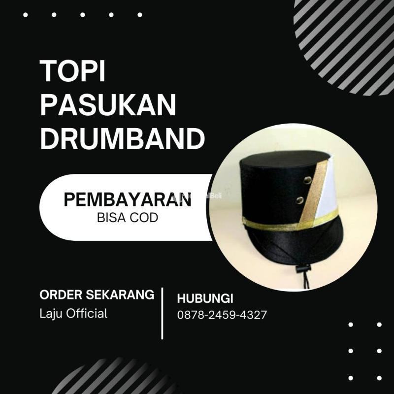 Grosir Topi Baret Drumband Wonoboyo - Temanggung