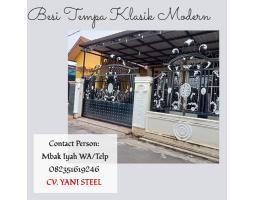 Pintu Pagar Klasik Besi Tempa Modern - Barito Kuala