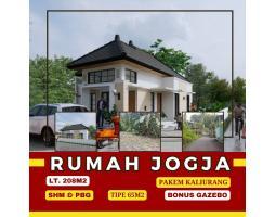 Dijual Rumah Siap Bangun 3KT 1KM SHM  Free Gazebo Di Pakem Kaliurang Bisa KPR DP Ringan - Sleman