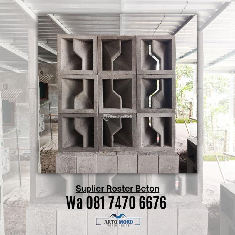 Pabrik Roster Beton Milenial di Bonorowo di Kebumen - Tribun JualBeli