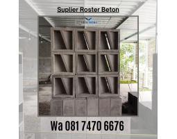 Gudang Roster Beton Tembok di Buayan - Kebumen