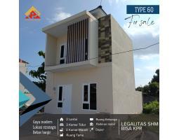 Jual Rumah 2 Lantai Balkon View Sawah Gunung di Jambidan Banguntapan Dekat Ringroad - Bantul