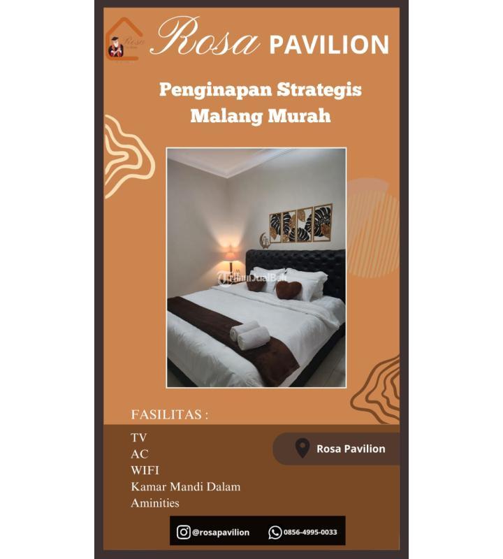 Disewakan Penginapan Strategis Nyaman - Malang 