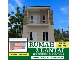 Free Bphtb Dijual Rumah Minimalis Modern 2 Lantai Baru Tipe 60 Di Banguntapan Dkt Jogja Kota, Giwangan - Bantul