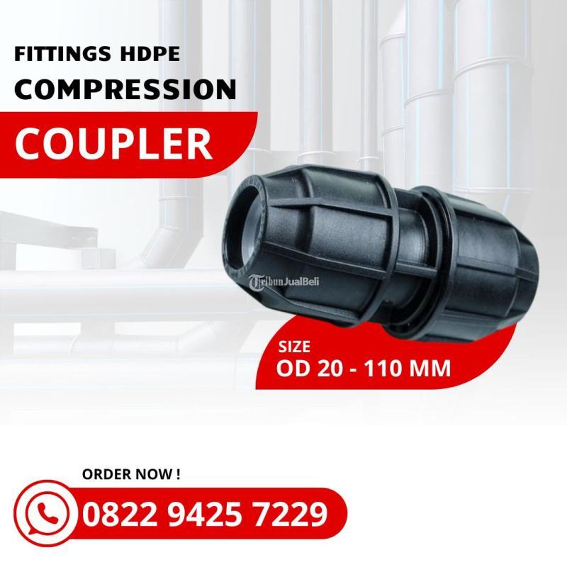 Coupler Hdpe Compression Uk 20mm - Jakarta Timur