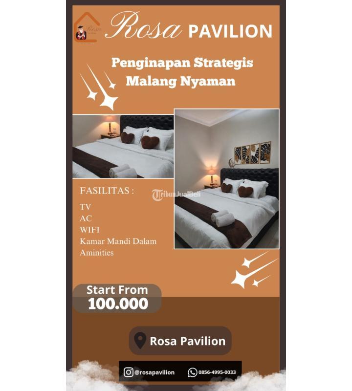 Disewakan Kamar Harian untuk Keluarga Murah - Malang 