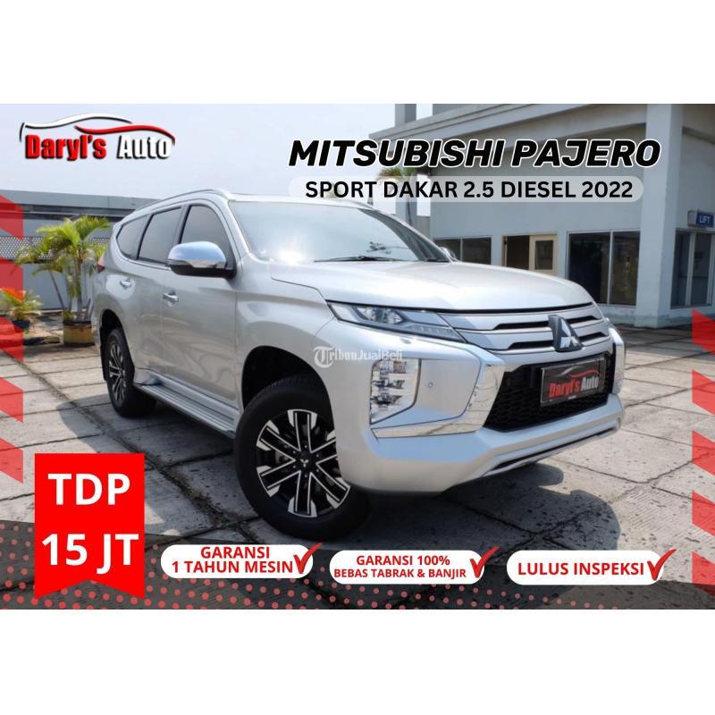 Mobil Mitsubishi Pajero Sport Dakar AT Diesel Sunroof 2022 Bekas TDP 15 Juta - Jakarta Utara
