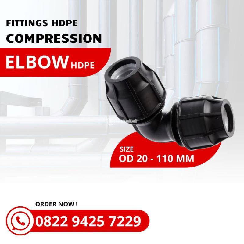 Elbow Hdpe UK 2 Inch PP Fittings Hdpe Compression - Jakarta Timur