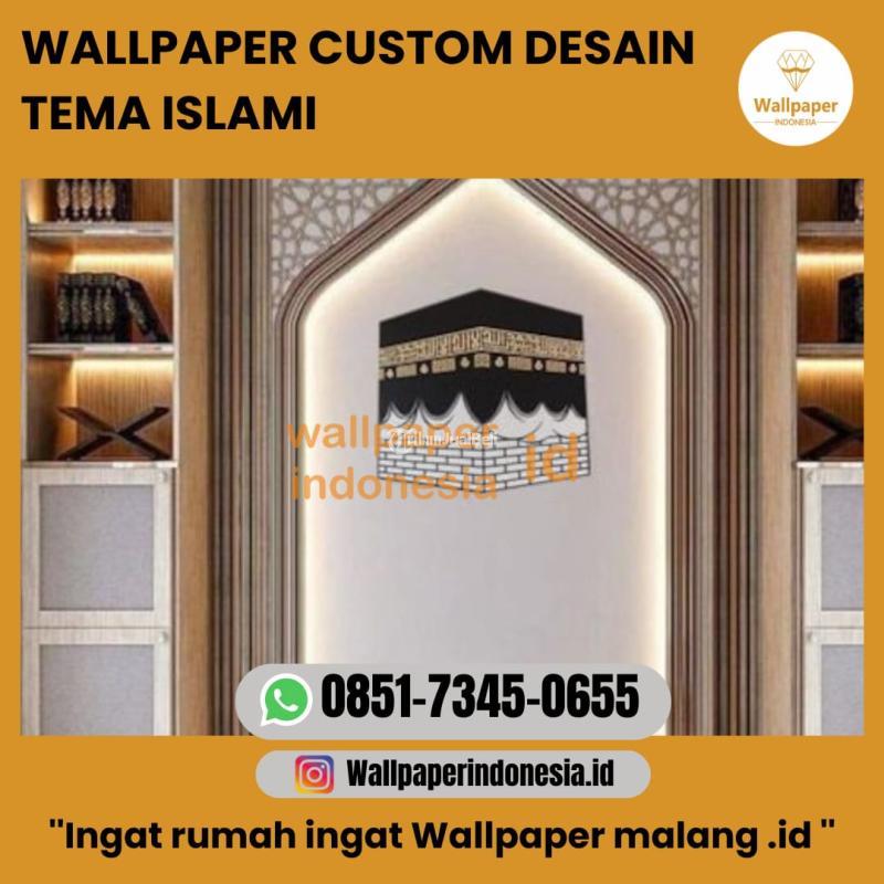 Wallpaper Custom Desain Tema Islami - Malang Kota