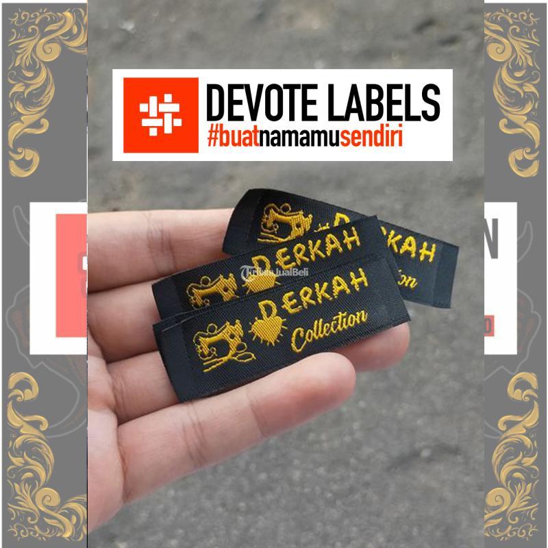 Label Woven Damask Wovendamask - Bengkalis 
