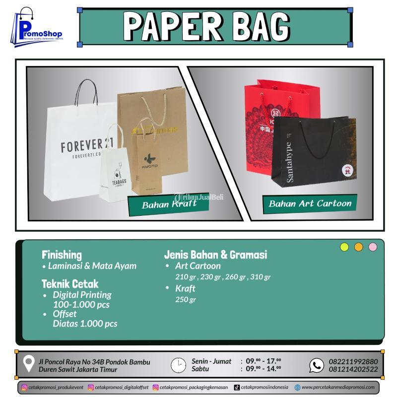 Jasa Custom Tas Souvenir, Tas Tenteng, Tas Printing, Shopping Bag - Surabaya