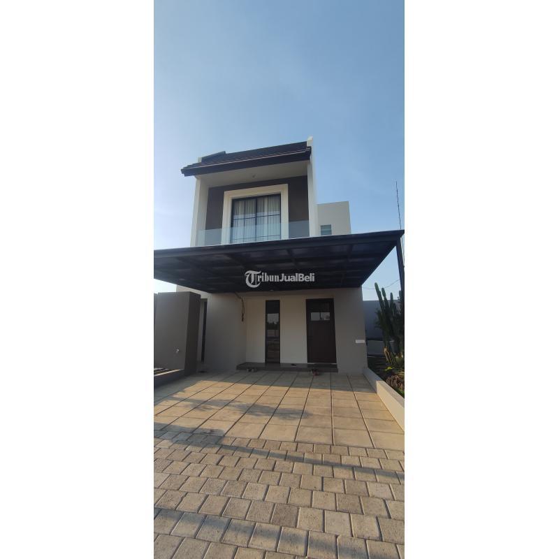 Jual Rumah Mewah Privat 2 Lantai Harga 3,4M LT 112 m2 Baru Lokasi Manukan Surabaya Barat - Surabaya