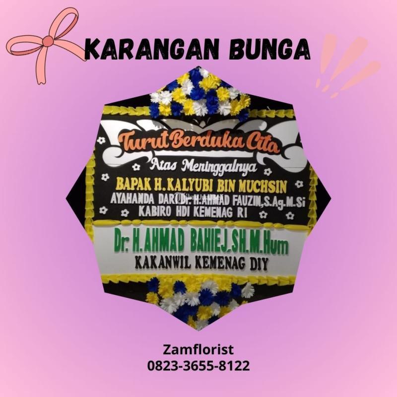 Karangan Bunga Papan Terhemat Zamflorist - Yogyakarta 