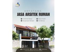 Jasa Desain Rumah Mewah 2 Lantai dengan Kolam Renang dan Taman - Yogyakarta 