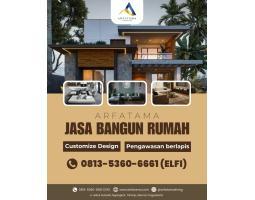 Jasa Pembuatan Rumah Mewah 2 Lantai Gaya Eropa - Sleman 