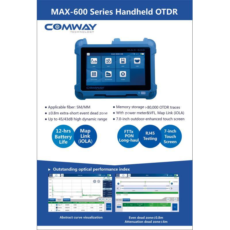 OTDR Comway Max 600-M3S-3Lamda - Jakarta Selatan 