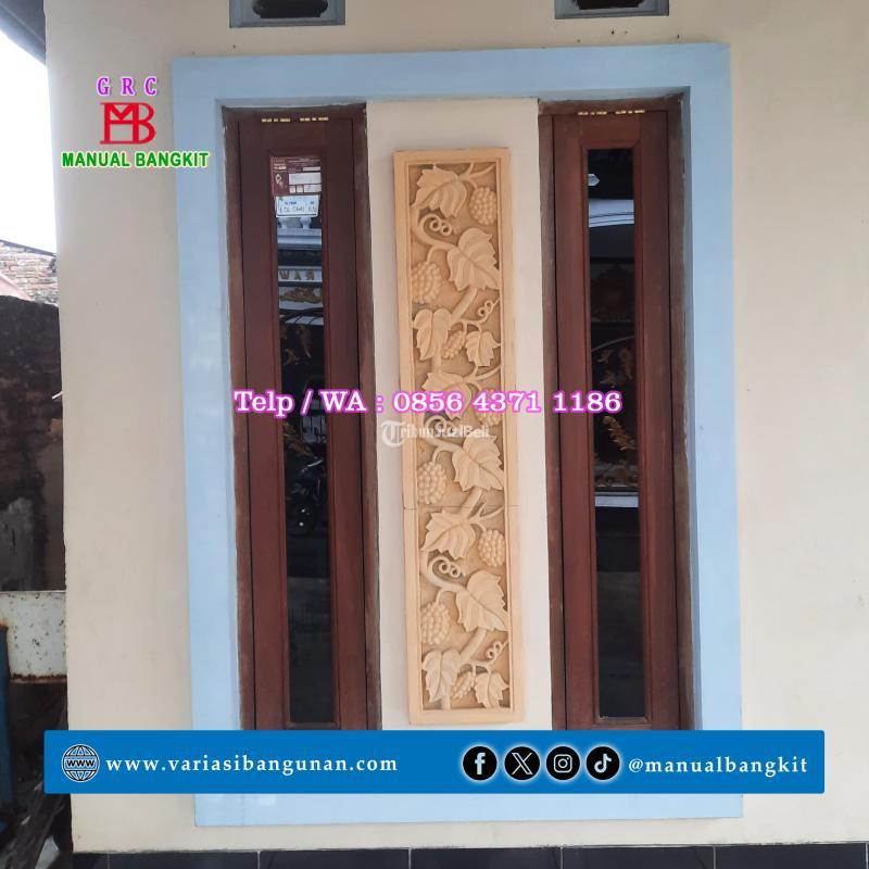 Ornamen Dinding Buah Anggur Teras Rumah - Magelang