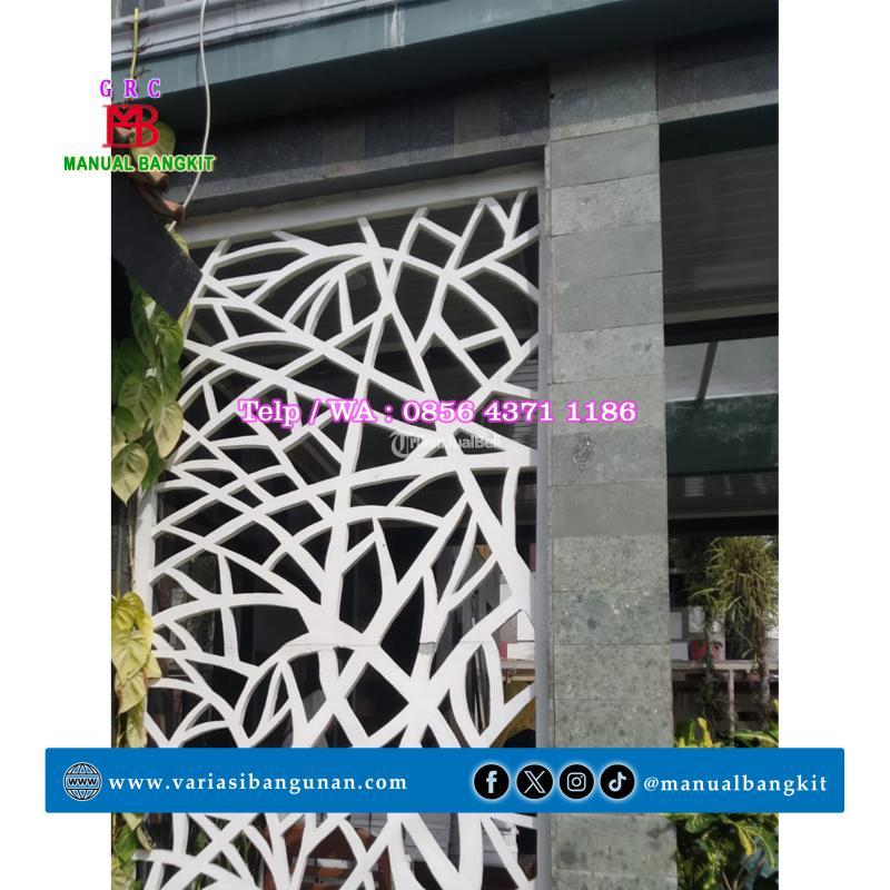 Batu Alam Batik Green Teras Rumah - Magelang