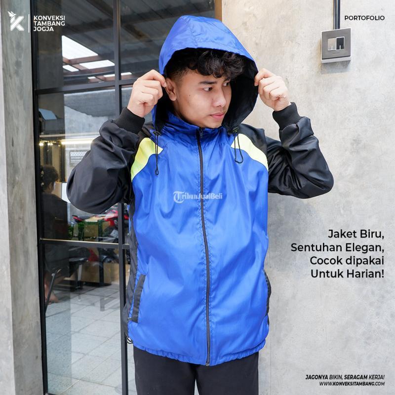 Konveksi Jaket Taslan Tahan Air - Sleman