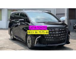 Promo Cuci Gudang, Ready Mobil Toyota Alphard, Tahun 2024, Diskon Besar, di Satya Toyota - Bali