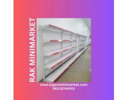 Rak Minimarket Terpercaya Logam Minimarket - Maluku Tenggara 