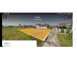 Jual Tanah Kosong Siap Bangun Ukuran 10x20 Lokasi Ayani 2 Jln Wonodadi 1 - Kubu Raya