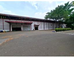 Dijual Gudang Ex Pabrik Luas Bekas Murah Jalan Raya Cibening Bungursari - Purwakarta
