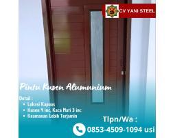 Menerima Pembuatan Kusen Alumunium Atau Partisi Sekat Kaca Yani Steel - Palangka Raya