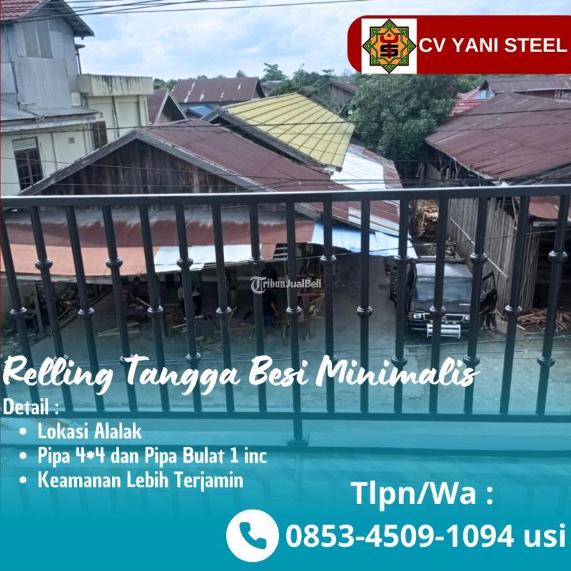 Menerima Pembuatan Relling Tangga dan Pagar Besi Minimalis - Barito Kuala