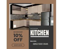 Ciptakan Dapur Yang Lebih Luas, Rapi Dan Menyenangkan Dengan Kitchen Set - Jember