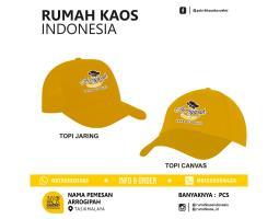 Seragam Topi Custom Topi Bordir Sablon - Jakarta Timur