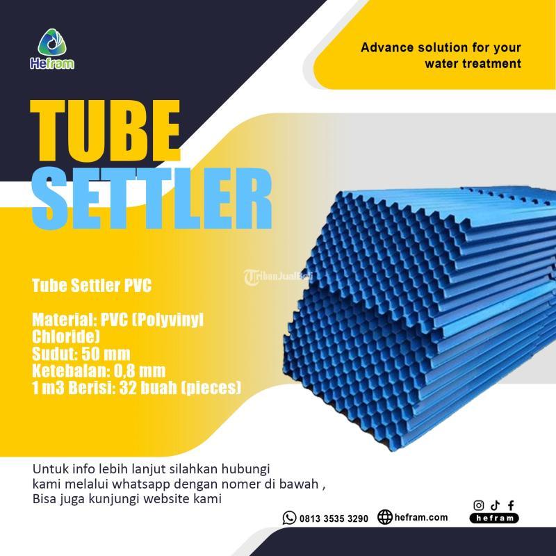 Supplier Tube Settler Kapasitas 1 meter - Bogor