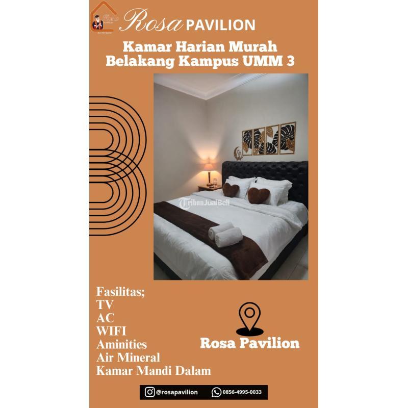 Disewakan Penginapan Harian Murah - Malang 