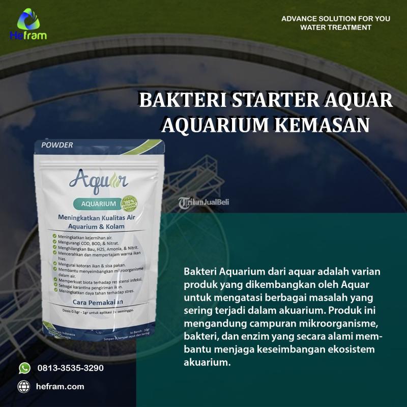 Bakteri Starter Aquar Aquarium - Bogor 