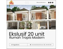 Jual Rumah Baru Tipe 60 Minimalis Modern Perumahan Murah Di Jogja 20 Menit Ke Malioboro - Bantul