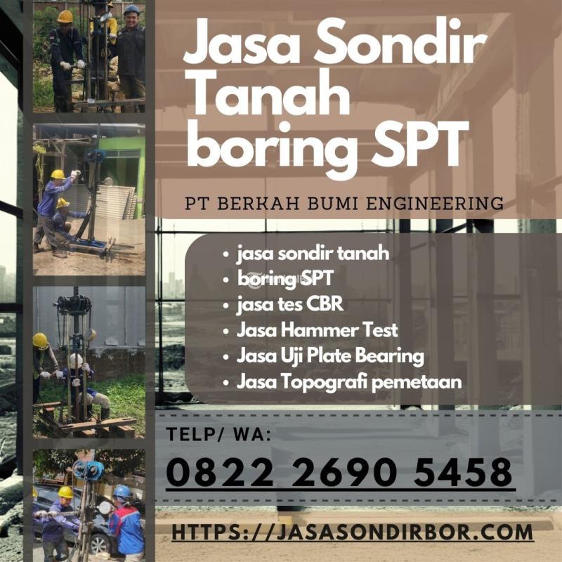 Sondir Tanah Cangkringan, Jasa Boring SPT PT BBE - Sleman