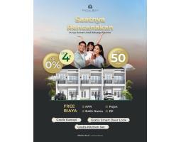 Dijual Rumah 2 Lantai 3KT 2KM Free All Pembayaran Skema dan Banyak Bonus2 Strategis SHM - Malang