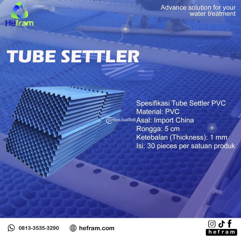 Tube Settler Bahan PVC - Bogor