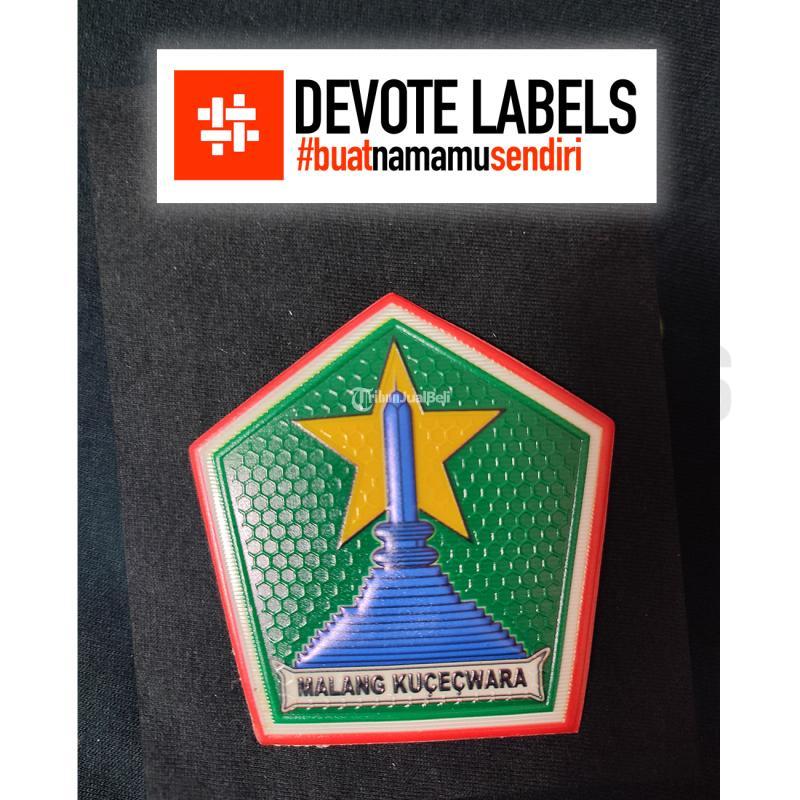 Produsen Cetak Label Patch 3D, TPU Kaur, devotelabels.id - Bengkulu
